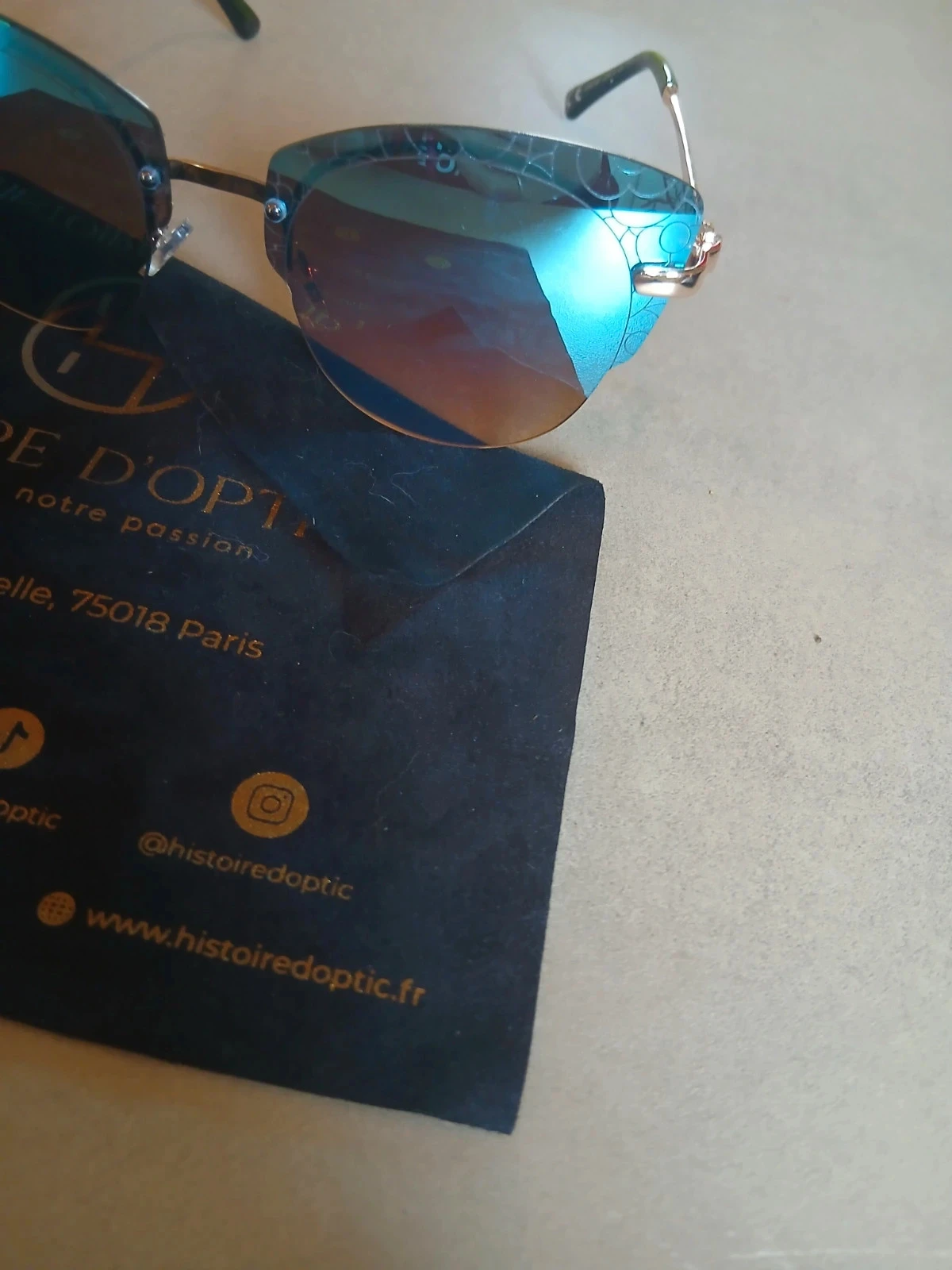 Gafas de Sol 'Histoire d'Optic' - Nuevas - Lentes de espejo – photo 10